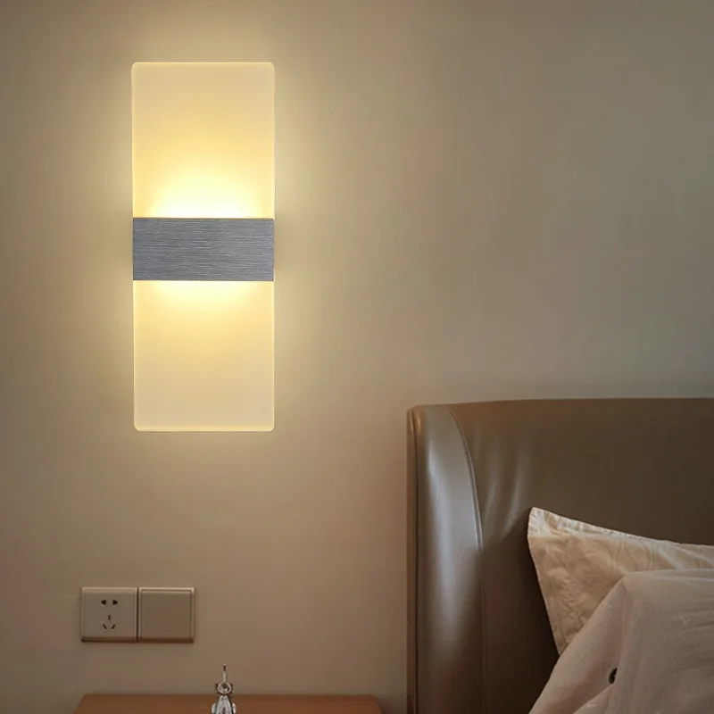 6W 12W Led Acrylic Wall Lamp AC85-265V Wall Mounted Sconce Lights lamp Decorative Living Room Bedroom Corridor Wall Lights
6W 12W Led Acrylic Wall Lamp AC85-265V Wall Mounted Sconce Lights lamp Decorative Living Room Bedroom Corridor Wall Lights