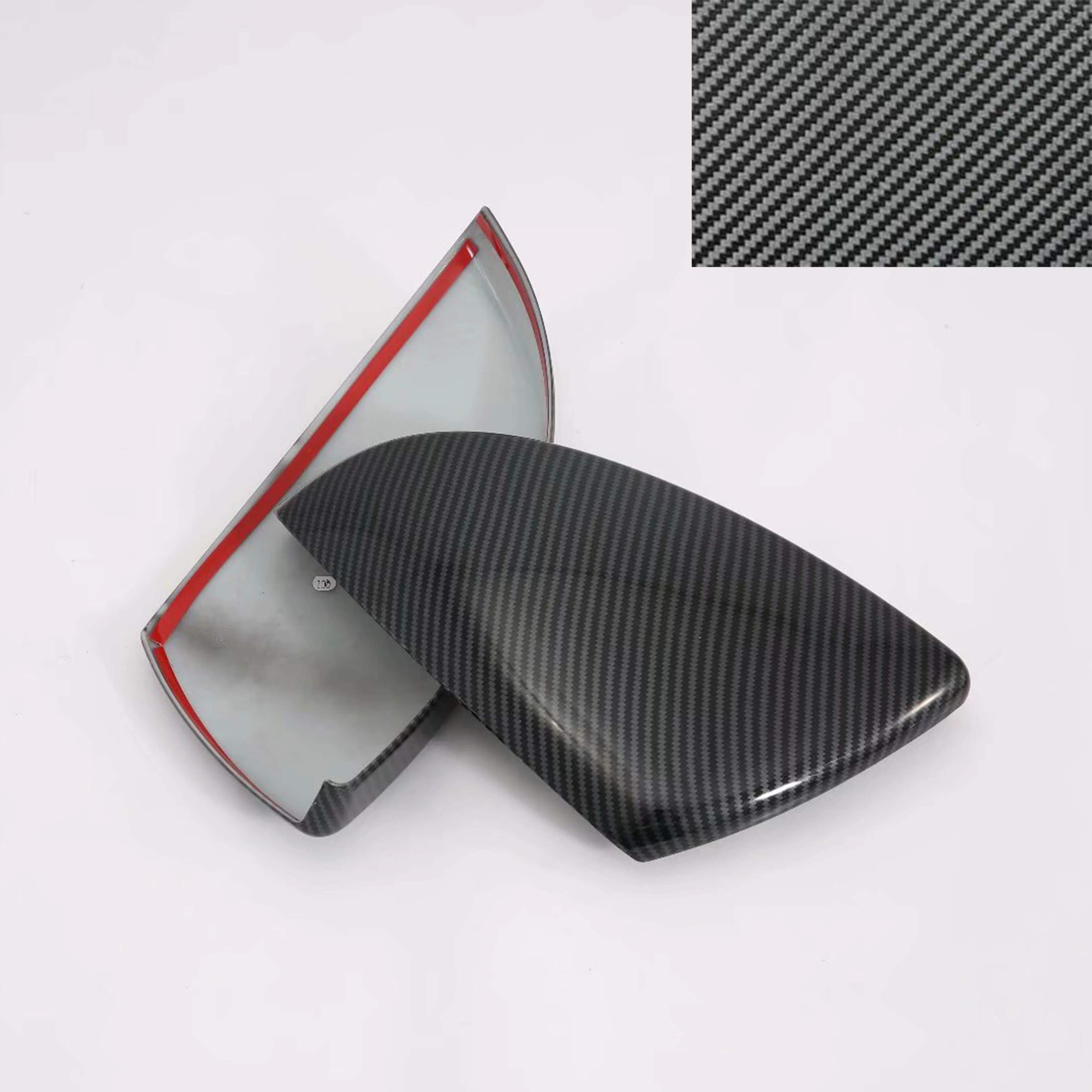 For Audi A6L 2019 Novel style 2PCS ABS Chrome plated/Carbon fiber style/A black Rear view door mirror cover Auto supplies
For Audi A6L 2019 Novel style 2PCS ABS Chrome plated/Carbon fiber style/A black Rear view door mirror cover Auto supplies