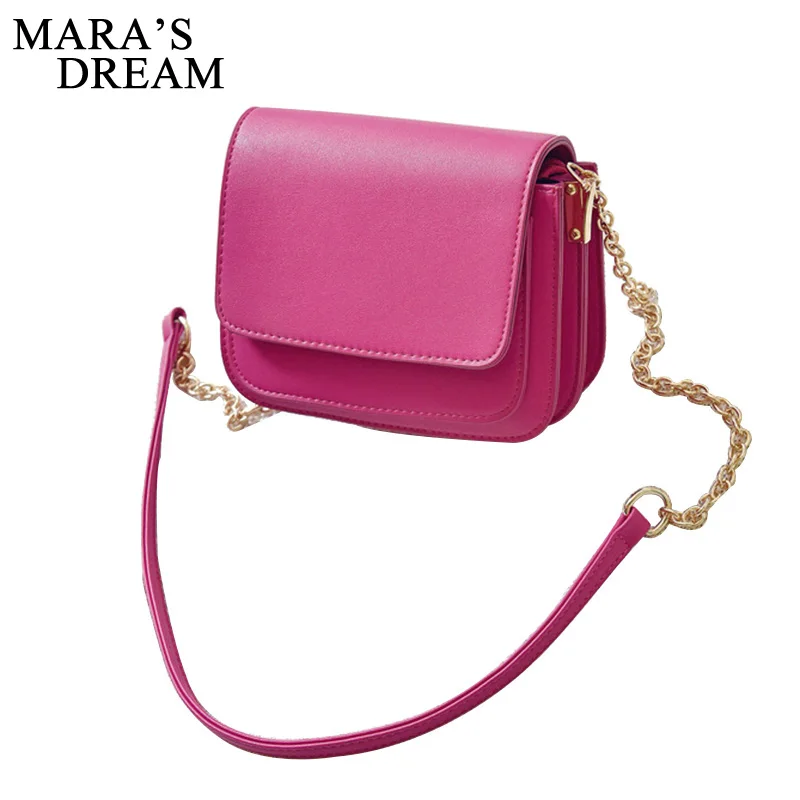 Mara's Dream 2017 Small Flap Bag Women Shoulder Bags Leather Bags Hasp Candy Color Chain Mini Women Handbags Crossbody Bags 
Mara's Dream 2017 Small Flap Bag Women Shoulder Bags Leather Bags Hasp Candy Color Chain Mini Women Handbags Crossbody Bags