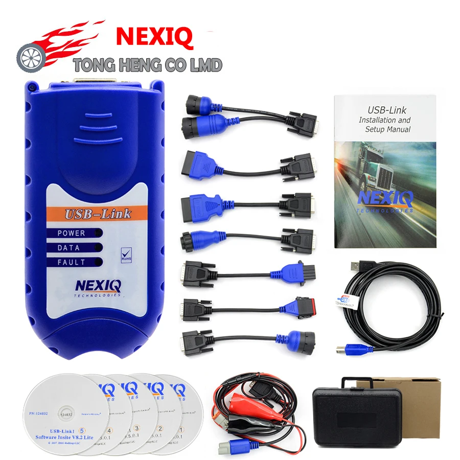 NEXIQ Diagnostic Tool Auto Heavy Duty Truck Scanner Tool NEXIQ USB Link NEXIQ 125032 USB Link for Diesel Truck
NEXIQ Diagnostic Tool Auto Heavy Duty Truck Scanner Tool NEXIQ USB Link NEXIQ 125032 USB Link for Diesel Truck