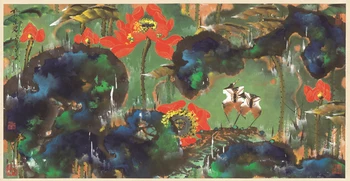 traditional Chinese painting scenery landscape pastoral picture painting vintage poster flowers lotus art
traditional Chinese painting scenery landscape pastoral picture painting vintage poster flowers lotus art