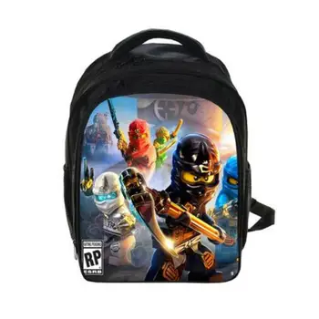 Kids Cartoon Movie Backpack Lego For Boys Girls Backpacks Lego Ninjago Pattern School Bag Kids Daily Backpacks Best Gift Bag
Kids Cartoon Movie Backpack Lego For Boys Girls Backpacks Lego Ninjago Pattern School Bag Kids Daily Backpacks Best Gift Bag