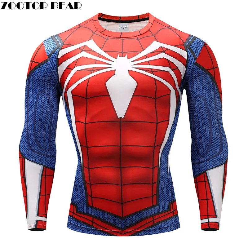 Spiderman T shirts Men Compression T-shirts Fitness Spider Man T-shirts Bodybuilding Top Hot Sale rashguard Brand
Spiderman T shirts Men Compression T-shirts Fitness Spider Man T-shirts Bodybuilding Top Hot Sale rashguard Brand