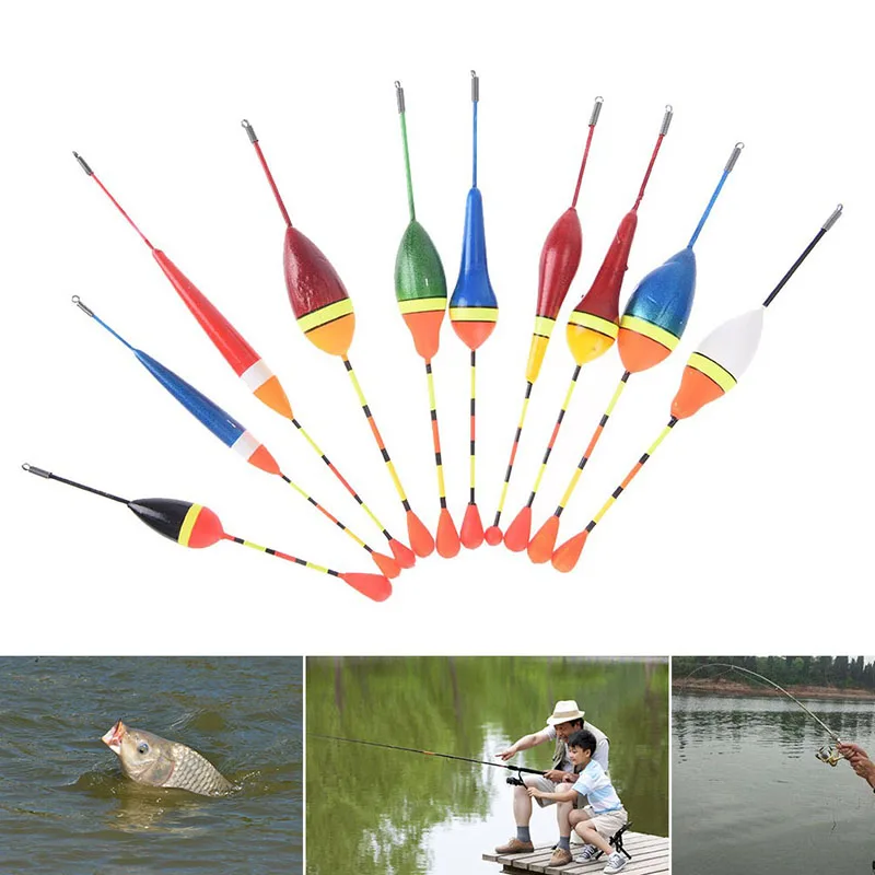 10Pcs Colorful Fishing Floats Set Buoy Bobber Fishing Light Stick Floats Fluctuate Mix Size float buoy For Fishing Accessories
10Pcs Colorful Fishing Floats Set Buoy Bobber Fishing Light Stick Floats Fluctuate Mix Size float buoy For Fishing Accessories
