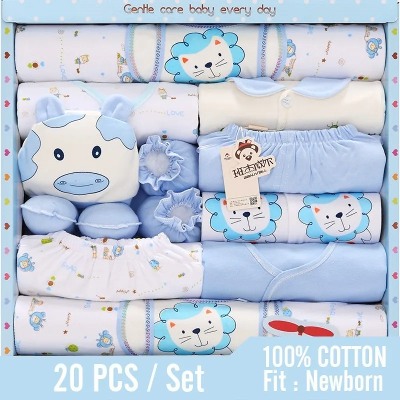 20 piece newborn baby set boy clothes 100% cotton infant suit baby girl clothes outfits pants baby clothing hat bib ropa de bebe
20 piece newborn baby set boy clothes 100% cotton infant suit baby girl clothes outfits pants baby clothing hat bib ropa de bebe