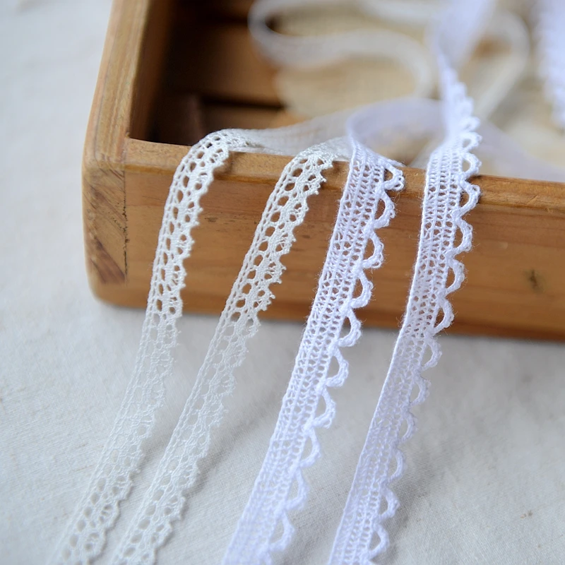 #595 Optical White Cotton lace Trimming Ribbon 10yards/lot clothing curtains lace cotton lap home textiles accessories
#595 Optical White Cotton lace Trimming Ribbon 10yards/lot clothing curtains lace cotton lap home textiles accessories