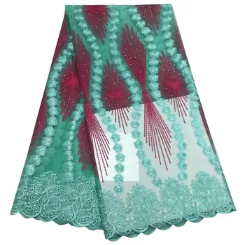 Latest Hot Sale African Laces Fabrics Embroidered High Quality French Lace Fabric Nigerian Net tulle Lace Fabric (5-19
Latest Hot Sale African Laces Fabrics Embroidered High Quality French Lace Fabric Nigerian Net tulle Lace Fabric (5-19