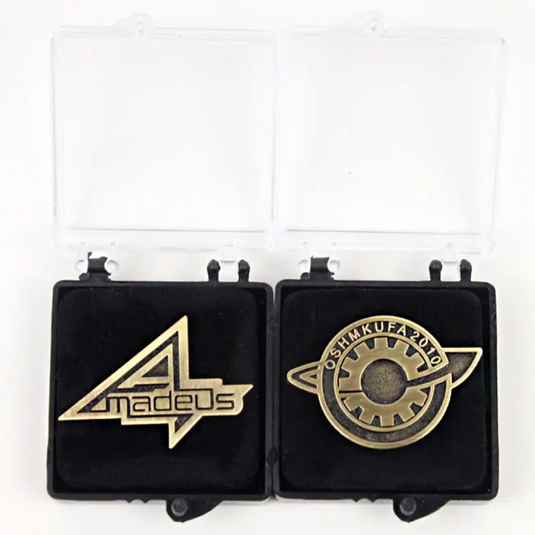 Game Steins Gate 0 Cosplay Brooch Badge Amane Suzuha Amadeus Oshmkufa 2010 LabMem Metal Pins Gift Accessories Box Free Shipping
Game Steins Gate 0 Cosplay Brooch Badge Amane Suzuha Amadeus Oshmkufa 2010 LabMem Metal Pins Gift Accessories Box Free Shipping