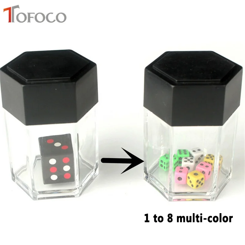 TOFOCO Big Explode Explosion Dice Close Up Magic Trick Toys Magic Props Funny Joke Prank Toy Children Kids Gift
TOFOCO Big Explode Explosion Dice Close Up Magic Trick Toys Magic Props Funny Joke Prank Toy Children Kids Gift