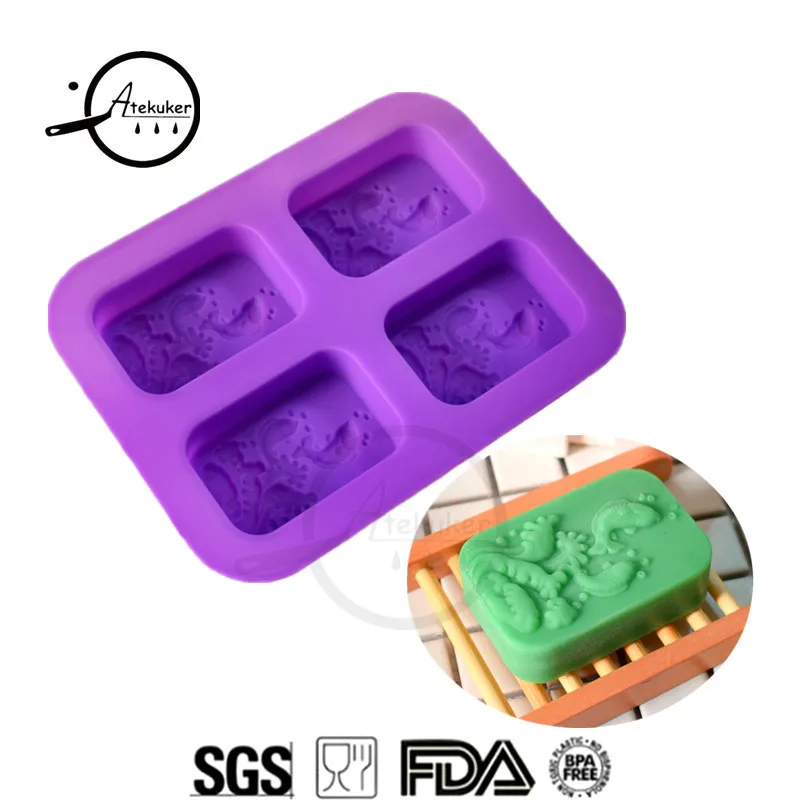 Atekuker Fish Rectangle Shape Silicone Mold Soap Making Handmade Silicone Molds For Soap 3D DIY Soap Form Ice Jelly Moulds
Atekuker Fish Rectangle Shape Silicone Mold Soap Making Handmade Silicone Molds For Soap 3D DIY Soap Form Ice Jelly Moulds