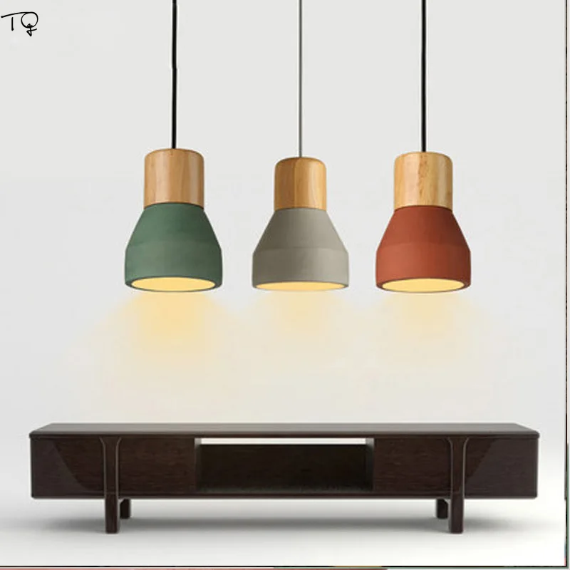 Showroom Hotel Led Pendant Light Fixture Creative Personality Simple Cement Solid Wood Home Building Material Living Dining Room
Showroom Hotel Led Pendant Light Fixture Creative Personality Simple Cement Solid Wood Home Building Material Living Dining Room