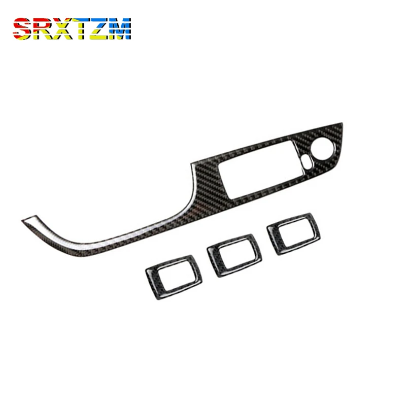 SRXTZM 4Pcs Carbon Fiber Car Interior Decoration Door Window Switch Cover Trims For Bmw E90 LHD 2005-2012 3 Series
SRXTZM 4Pcs Carbon Fiber Car Interior Decoration Door Window Switch Cover Trims For Bmw E90 LHD 2005-2012 3 Series
