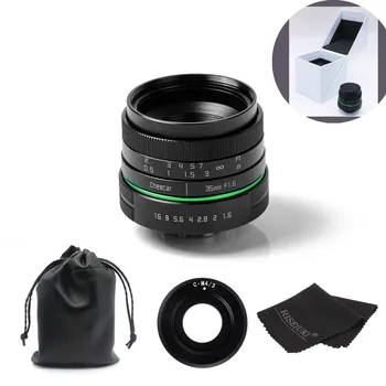New green circle 35mm APS-C CCTV camera lens for For Olympus&Panasonic M4/3 Camera with c-m4/3 adapter ring +case+gift +big box
New green circle 35mm APS-C CCTV camera lens for For Olympus&Panasonic M4/3 Camera with c-m4/3 adapter ring +case+gift +big box