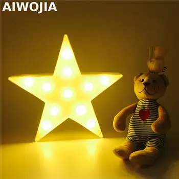 Decorative Letters Light Star Shape LED Plastic Marquee Light Battery Operated LED Marquee Sign for Home Christmas Decorations
Decorative Letters Light Star Shape LED Plastic Marquee Light Battery Operated LED Marquee Sign for Home Christmas Decorations