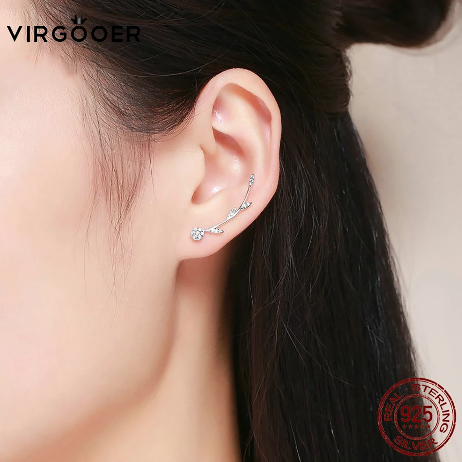 Virgooer 925 Silver Earrings Ear Cartilag Ear Clip Emperament Fashion Style Without Ear Hole Earrings Spread Leaves For Women's
Virgooer 925 Silver Earrings Ear Cartilag Ear Clip Emperament Fashion Style Without Ear Hole Earrings Spread Leaves For Women's