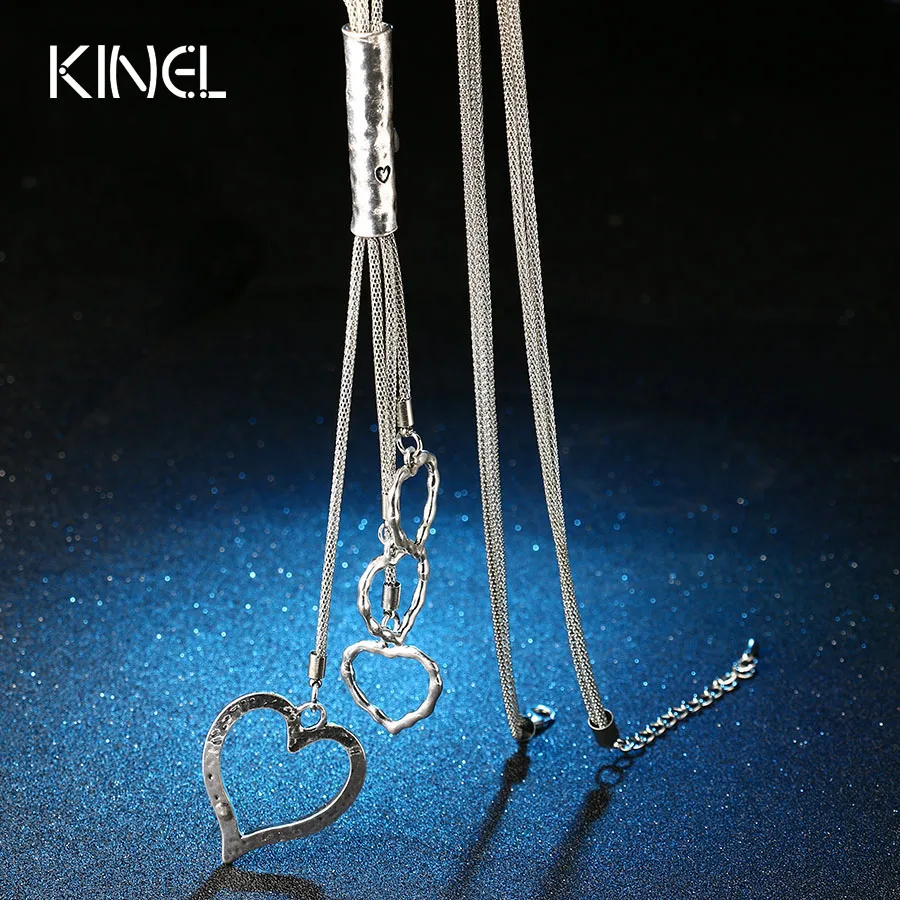 Luxury Love Heart Long Necklace Silver Color Fashion Necklaces For Women 2016 Unique Christmas Gift
Luxury Love Heart Long Necklace Silver Color Fashion Necklaces For Women 2016 Unique Christmas Gift