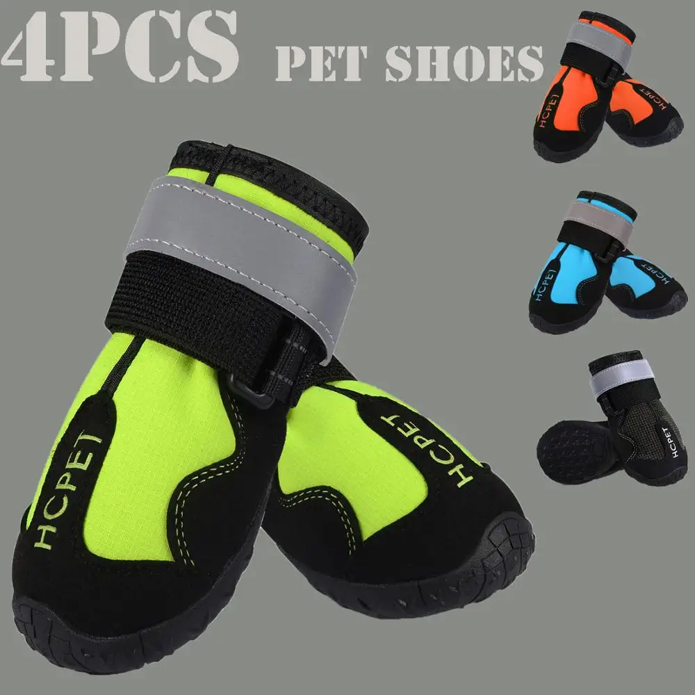 Hot style 4PCS Dog shoes Waterproof boots Reflective Velcro outdoor non-slip resistant and Warm four for medium to large dogs
Hot style 4PCS Dog shoes Waterproof boots Reflective Velcro outdoor non-slip resistant and Warm four for medium to large dogs