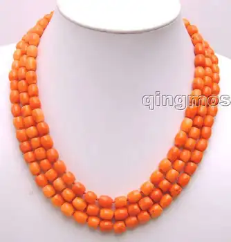 SALE 8-8.5mm Thick Slice Pink High quality GENUINE Natural Coral 3 strands 18-20" Necklace-5774 wholesale/retail Free ship
SALE 8-8.5mm Thick Slice Pink High quality GENUINE Natural Coral 3 strands 18-20" Necklace-5774 wholesale/retail Free ship