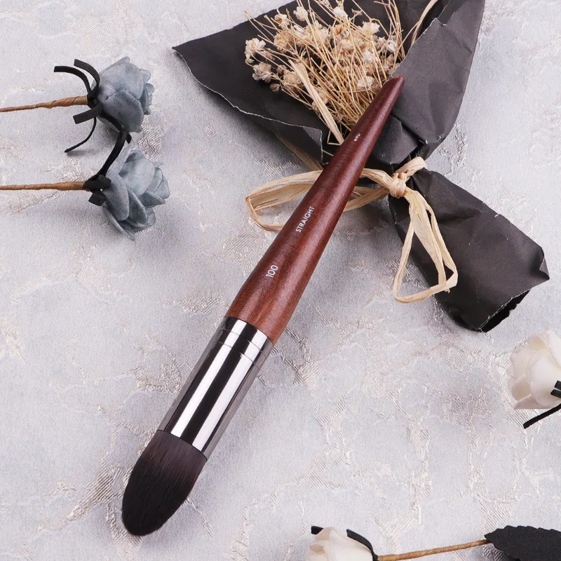 Professional Bullet Blusher Brush Soft Goat Hair Flame Shape Highlighter Shadow Shading Make up Brush Korean Beauty
Professional Bullet Blusher Brush Soft Goat Hair Flame Shape Highlighter Shadow Shading Make up Brush Korean Beauty
