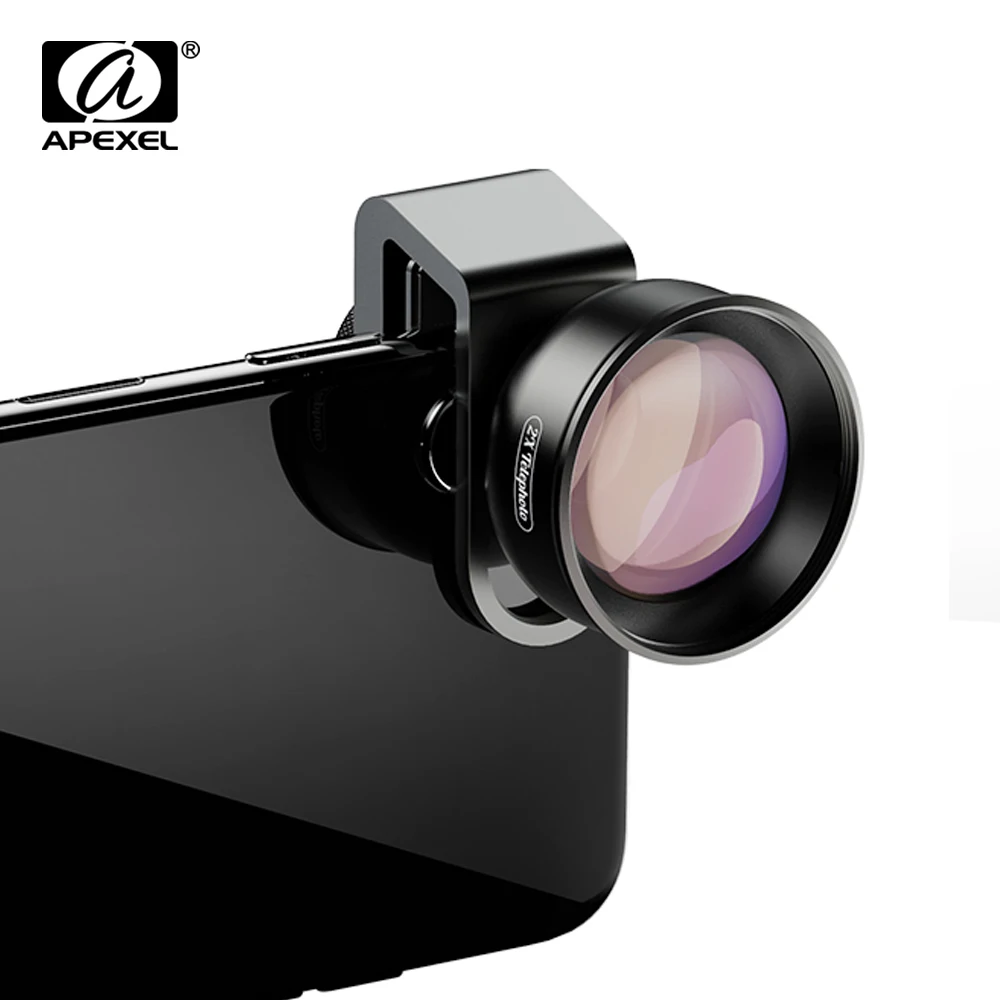 APEXEL HD optic phone mobile lens 2X Telescope portrait lens with CPL star filter lente for xiaomi redmi huawei mostsmartphones
APEXEL HD optic phone mobile lens 2X Telescope portrait lens with CPL star filter lente for xiaomi redmi huawei mostsmartphones