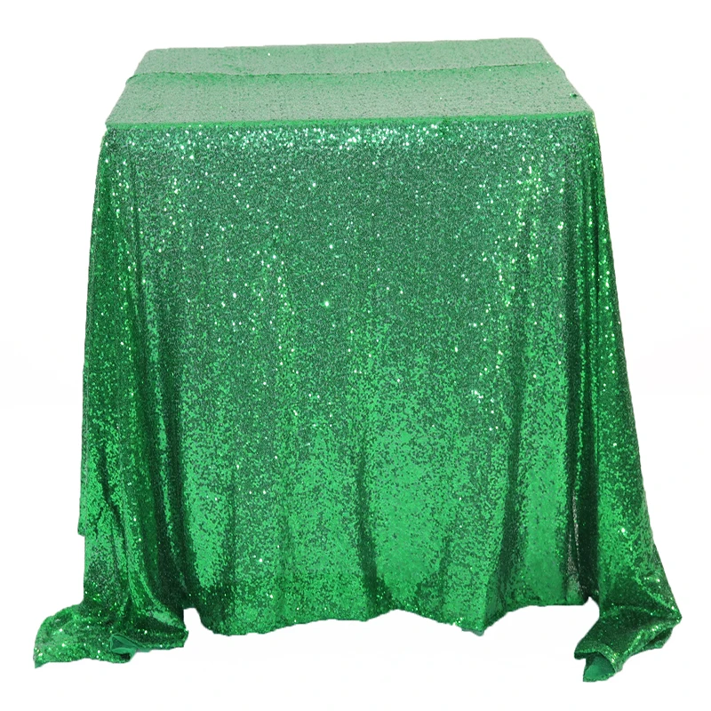 High Quality Green Glitter Shiny Sequin TableCloth For Home Kitchen Table Decoration Square Table overlays
High Quality Green Glitter Shiny Sequin TableCloth For Home Kitchen Table Decoration Square Table overlays