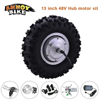 13 inch Hub Motor Electric Bicycle Motor Kit 13'' 48v 350W 500W 800W BLDC Hub Motor kit With Accessory Controller LCD Handlebar
13 inch Hub Motor Electric Bicycle Motor Kit 13'' 48v 350W 500W 800W BLDC Hub Motor kit With Accessory Controller LCD Handlebar