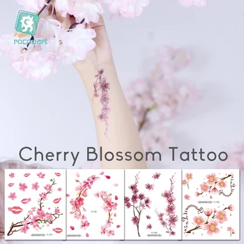 Rocooart Flowers Fake Tattoos Sakura Tattoo Stickers Chest Taty Waterproof Tatoo Cherry Blossom Tatto For Women Tattoo Body Art
Rocooart Flowers Fake Tattoos Sakura Tattoo Stickers Chest Taty Waterproof Tatoo Cherry Blossom Tatto For Women Tattoo Body Art
