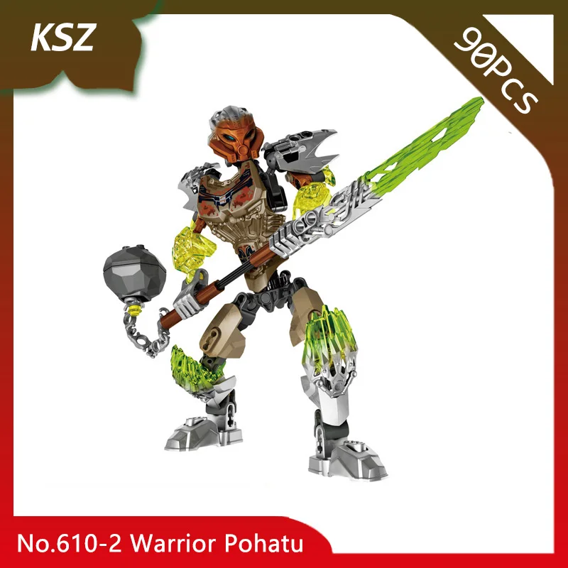 Doinbby Store KSZ 610-2 90pcs BIONICLE Series Warrior Pohatu Model Building Blocks Bricks Compatible with Legoings 71306
Doinbby Store KSZ 610-2 90pcs BIONICLE Series Warrior Pohatu Model Building Blocks Bricks Compatible with Legoings 71306