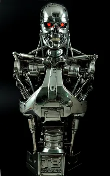 46CM 1/1 Scale Terminator Anime Figure T2 T800 Dolls Terminator Action Figure Resin Statue Bust Model Decoration Toy Ver
46CM 1/1 Scale Terminator Anime Figure T2 T800 Dolls Terminator Action Figure Resin Statue Bust Model Decoration Toy Ver