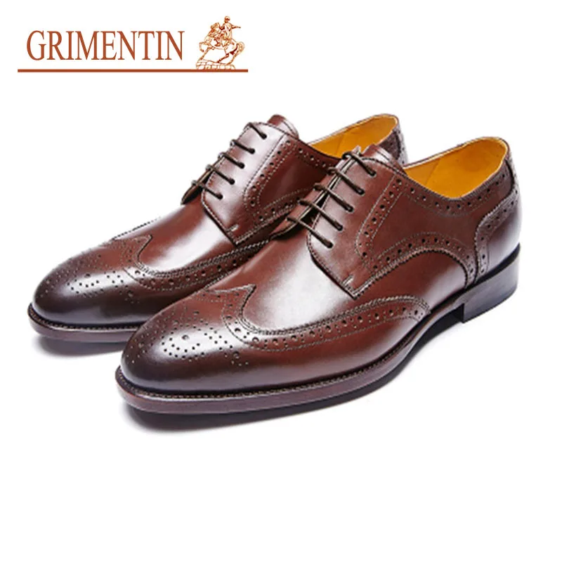 GRIMENTIN oxford shoes for men genuine leather black british business wedding shoes brand handmade shoes 2019 new hot sale
GRIMENTIN oxford shoes for men genuine leather black british business wedding shoes brand handmade shoes 2019 new hot sale