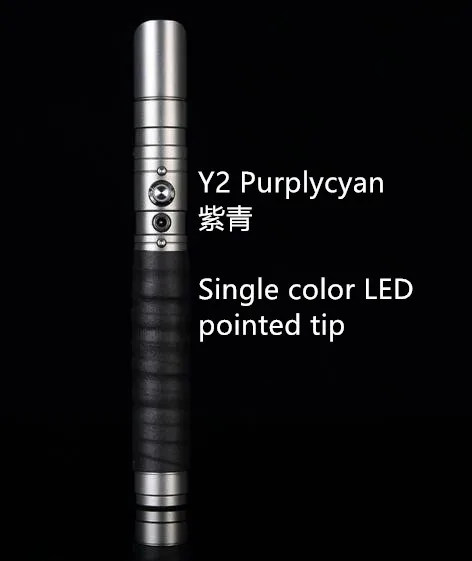 Yanqing single color led of metal Lightsaber for lightsaber combat, Y2 purplecyan, pointed tip
Yanqing single color led of metal Lightsaber for lightsaber combat, Y2 purplecyan, pointed tip