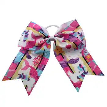 10 pcs Hair Accessories 7unicorn Cheer Bow With Elastic Band Girls cartoon Festival Cheer Bow with Rope Hair Band
10 pcs Hair Accessories 7unicorn Cheer Bow With Elastic Band Girls cartoon Festival Cheer Bow with Rope Hair Band