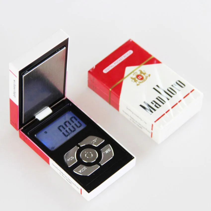 500gx0.1g Mini Pocket Electronic Digital Scale Jewelry Diamond Scale Gold Cigarette Box Design Weigh Balance
500gx0.1g Mini Pocket Electronic Digital Scale Jewelry Diamond Scale Gold Cigarette Box Design Weigh Balance
