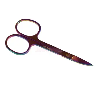 Safety Stainless Steel Rainbow Facial Eyebrow Nose Hair Grooming Scissors Trimmer Tools
Safety Stainless Steel Rainbow Facial Eyebrow Nose Hair Grooming Scissors Trimmer Tools