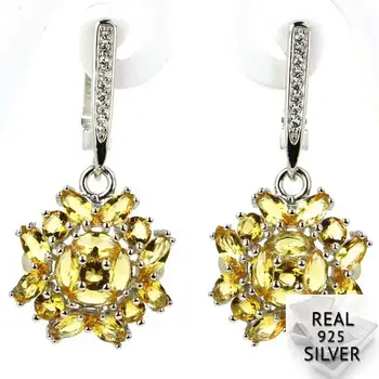 Real 5.7g 925 Solid Sterling Silver Deluxe Golden Citrine White CZ Wedding Ladies Earrings 34X16mm
Real 5.7g 925 Solid Sterling Silver Deluxe Golden Citrine White CZ Wedding Ladies Earrings 34X16mm