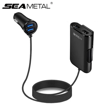 Car Cigarette Lighter USB Charger QC 3.0 USB Splitter Socket Charge Power Adapter Seat Back Mobile Phone Auto Goods Accessories
Car Cigarette Lighter USB Charger QC 3.0 USB Splitter Socket Charge Power Adapter Seat Back Mobile Phone Auto Goods Accessories