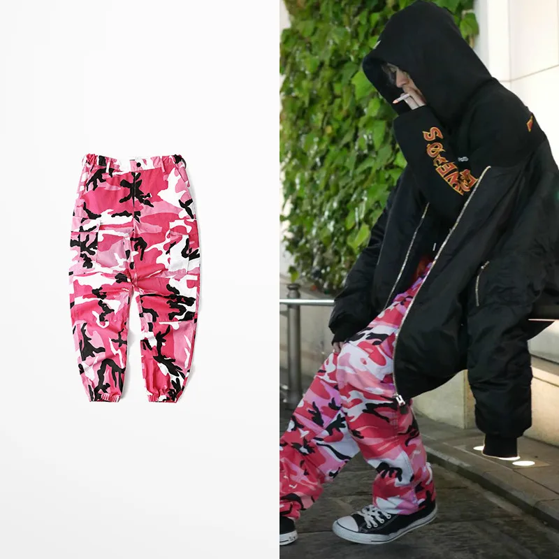 2019 New Bib Overall Pants High Street Military Camouflage Pink Grey Color Pants Hip Hop Punk Rock Dance Pants For Men And Women
2019 New Bib Overall Pants High Street Military Camouflage Pink Grey Color Pants Hip Hop Punk Rock Dance Pants For Men And Women