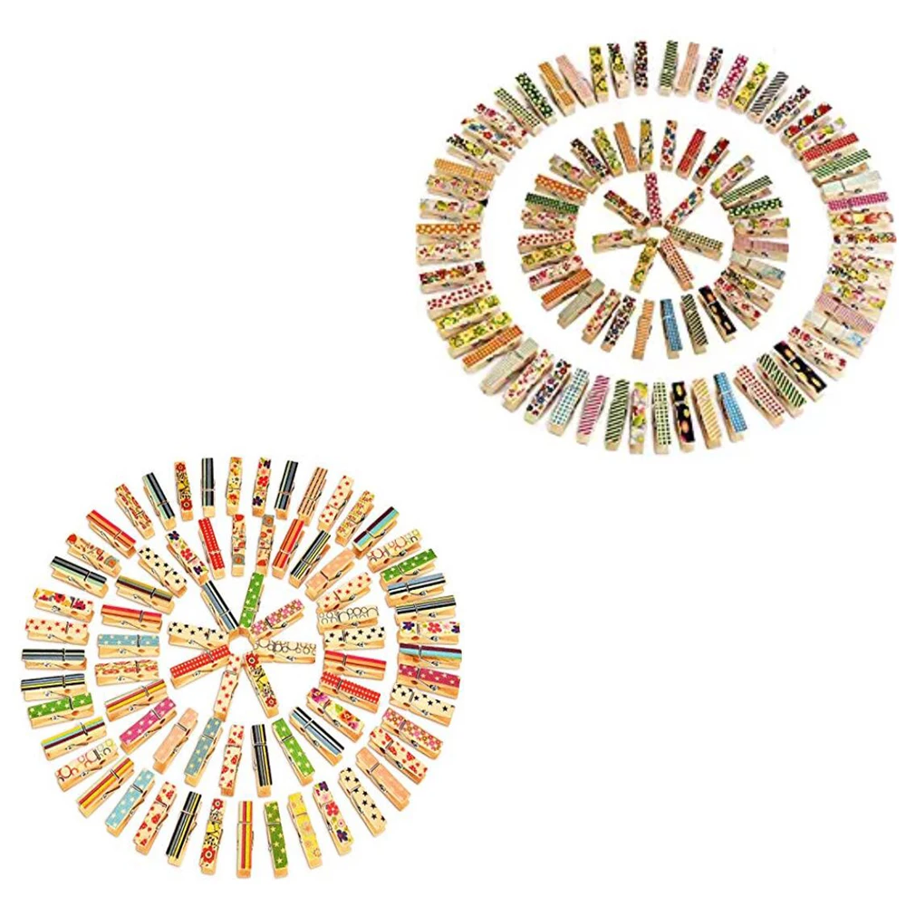 XRHYY 100Pcs Mini Colorful Wooden Craft Clip Paper Peg For Photos Postcards Notes Calendar Map Artworks Home Office&School Usage
XRHYY 100Pcs Mini Colorful Wooden Craft Clip Paper Peg For Photos Postcards Notes Calendar Map Artworks Home Office&School Usage