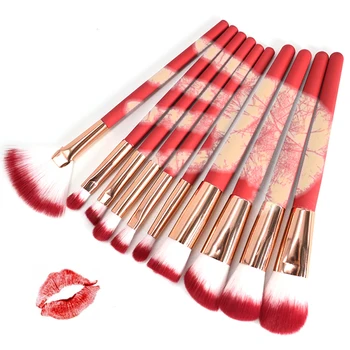 10Pcs Professional Makeup Brushes Set Color Change Thermal Discoloration Cosmetic Brush Kit Eyeshadow Women Beauty Make up Tools
10Pcs Professional Makeup Brushes Set Color Change Thermal Discoloration Cosmetic Brush Kit Eyeshadow Women Beauty Make up Tools