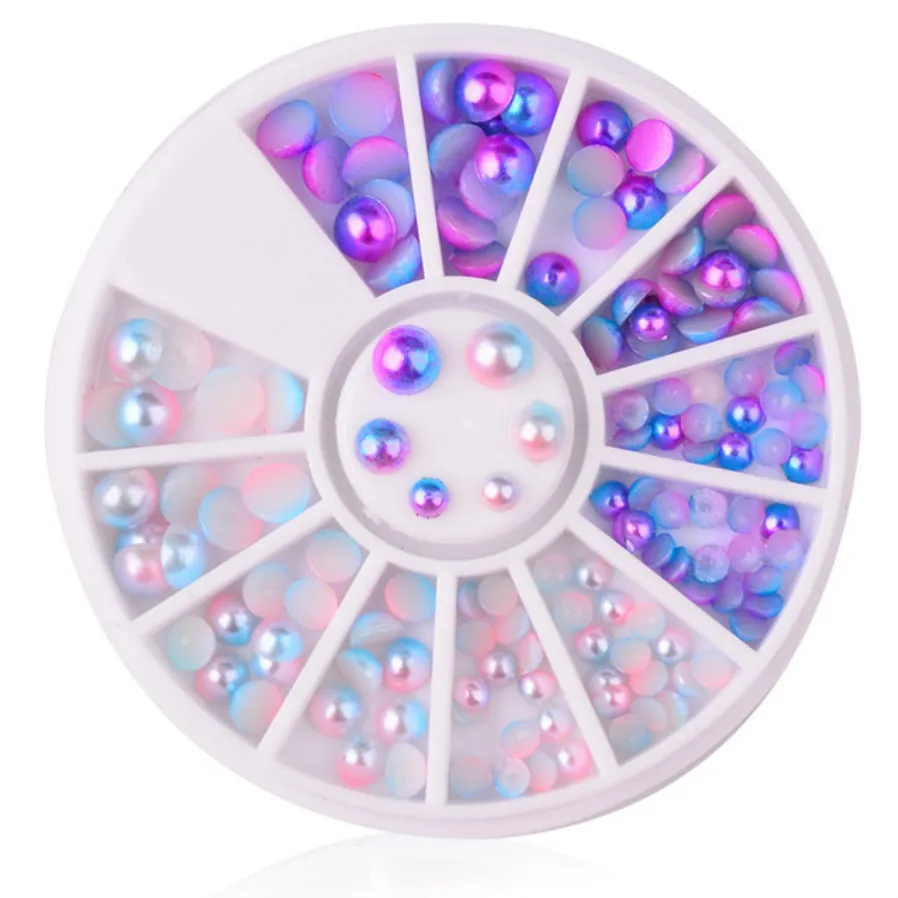 LOLEDE Mixed Round Nail Art Decoration Wheel Nail Rhinestones for Acrylic UV Gel Shinning Body Art Nail Accessories 1002
LOLEDE Mixed Round Nail Art Decoration Wheel Nail Rhinestones for Acrylic UV Gel Shinning Body Art Nail Accessories 1002