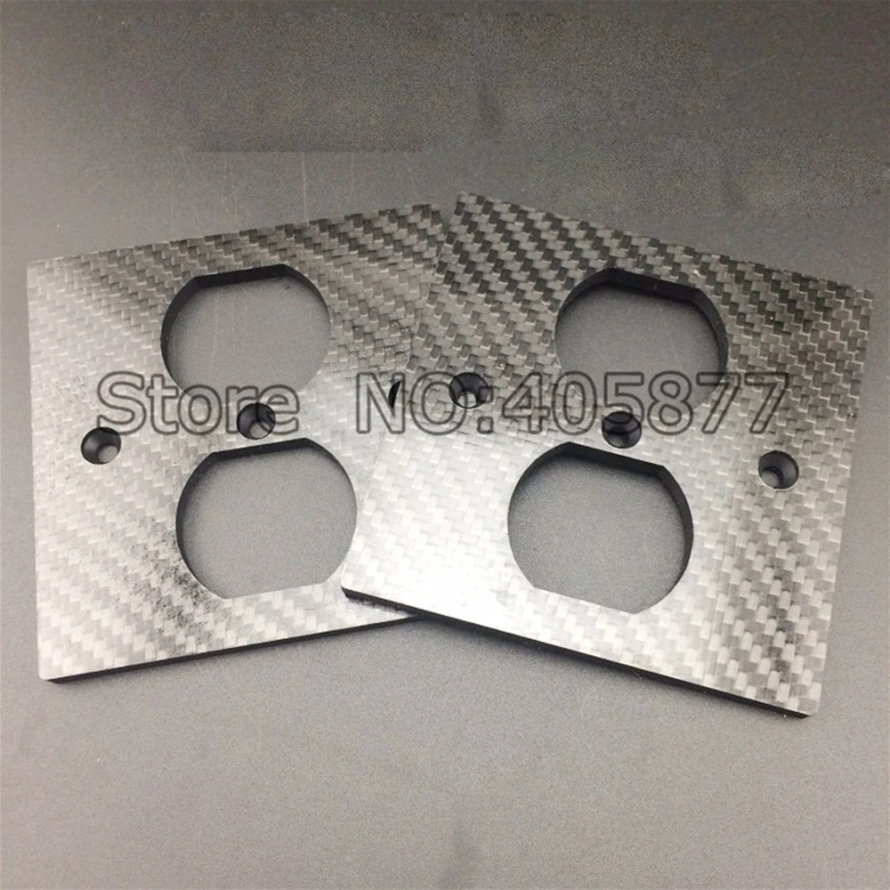 8.5x8.5cm Carbon fiber US Socket AC Power Duple Receptacle Cover Outlet Wall Plate 2pcs
8.5x8.5cm Carbon fiber US Socket AC Power Duple Receptacle Cover Outlet Wall Plate 2pcs