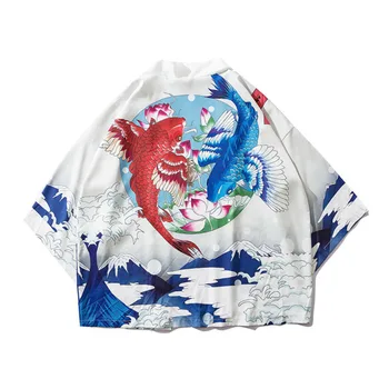 #3623 Vintage Beach Shirt For Men White Fashion Japanese Kimono Shirt Streetwear Cardigan Summer 2019 3d Printed Shirt Male
#3623 Vintage Beach Shirt For Men White Fashion Japanese Kimono Shirt Streetwear Cardigan Summer 2019 3d Printed Shirt Male