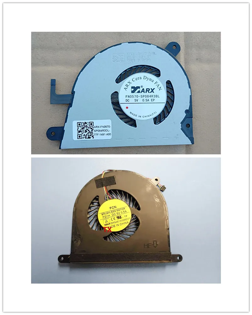 New CPU GPU Cooler Fan For Razer Blade Stealth RZ09 RZ09-0102 RZ09-0196 RZ09-0165 2015 FN0570-SP084R3BL / FCN DFS501105PQ0T FCBQ
New CPU GPU Cooler Fan For Razer Blade Stealth RZ09 RZ09-0102 RZ09-0196 RZ09-0165 2015 FN0570-SP084R3BL / FCN DFS501105PQ0T FCBQ