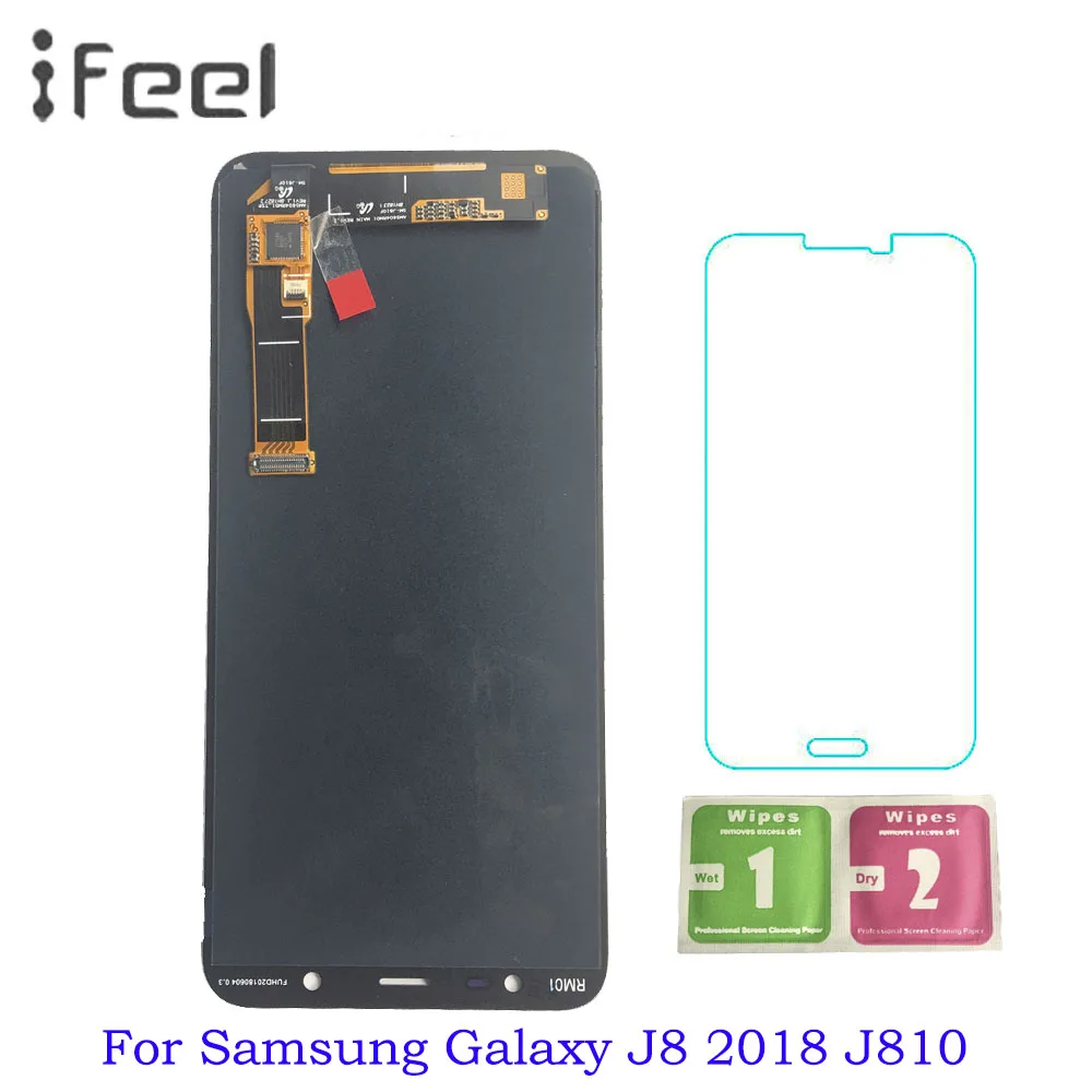 Super AMOLED 100% Tested Working LCD For Samsung J8 2018 J810 LCD Display + Touch Screen Digitizer Assembly
Super AMOLED 100% Tested Working LCD For Samsung J8 2018 J810 LCD Display + Touch Screen Digitizer Assembly