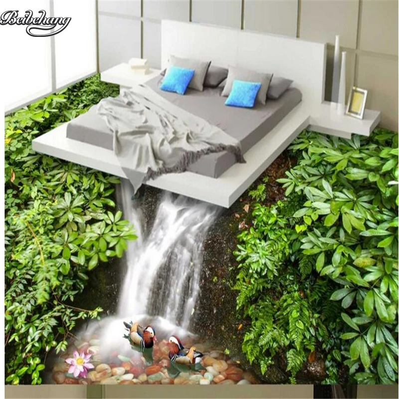 beibehang Large custom waterproof floor living room water bath thickened mandarin ducks play 3D floor painting
beibehang Large custom waterproof floor living room water bath thickened mandarin ducks play 3D floor painting