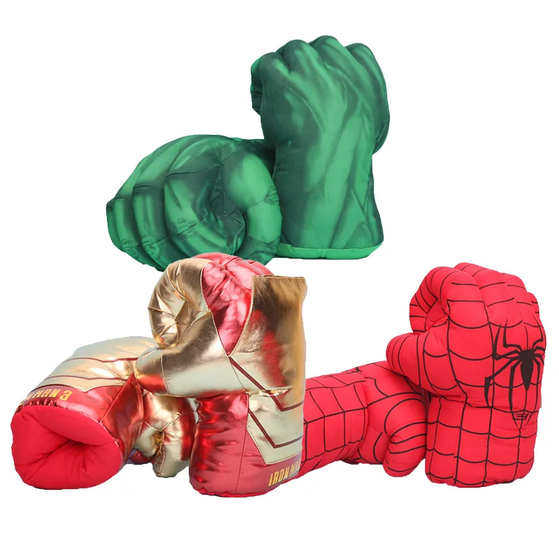 The Avengers Superhero Iron Man Plush Gloves Hulk Gloves Spider Man Incredible Plush Toys Stuffed Doll Smash Hands children gift
The Avengers Superhero Iron Man Plush Gloves Hulk Gloves Spider Man Incredible Plush Toys Stuffed Doll Smash Hands children gift