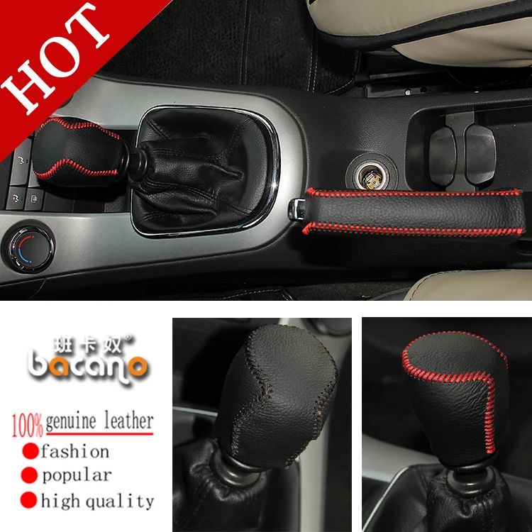 Free Shipping 2PCS/SET Black Leather Gear Shift Collars Auto Gear Sets Fit For Manual transmission 2013 Cruze
Free Shipping 2PCS/SET Black Leather Gear Shift Collars Auto Gear Sets Fit For Manual transmission 2013 Cruze