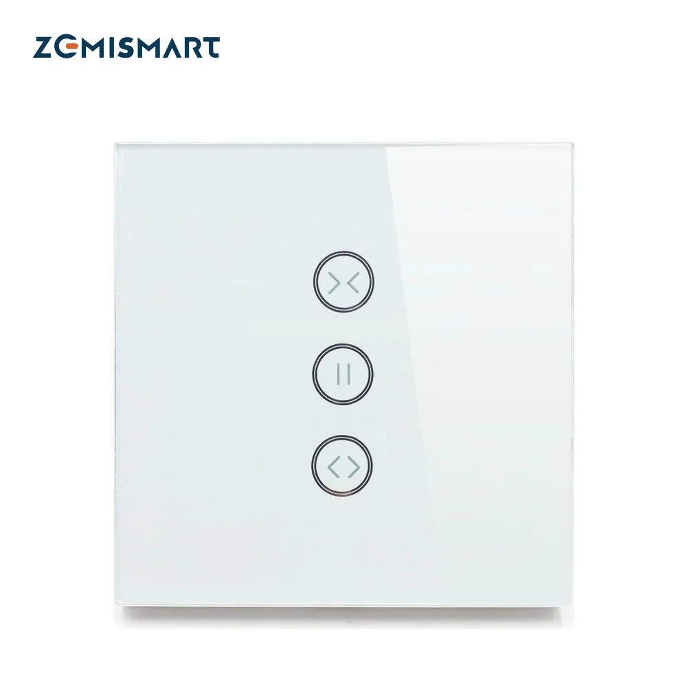 EU type Curtain Wall Switch WiFi Control via APP or Voice Control by Alexa Google Home AC110 to 240V Suit for Roller Shutter
EU type Curtain Wall Switch WiFi Control via APP or Voice Control by Alexa Google Home AC110 to 240V Suit for Roller Shutter