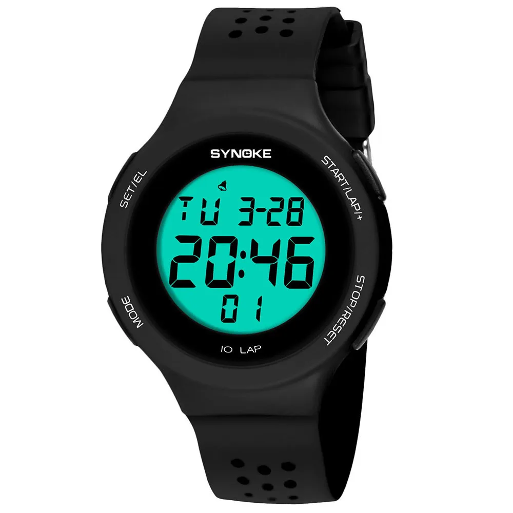 SYNOKE Multi-Function 50M Waterproof Double Digital movement Watch LED Digital Double Action gift Watch 50p led watches
SYNOKE Multi-Function 50M Waterproof Double Digital movement Watch LED Digital Double Action gift Watch 50p led watches