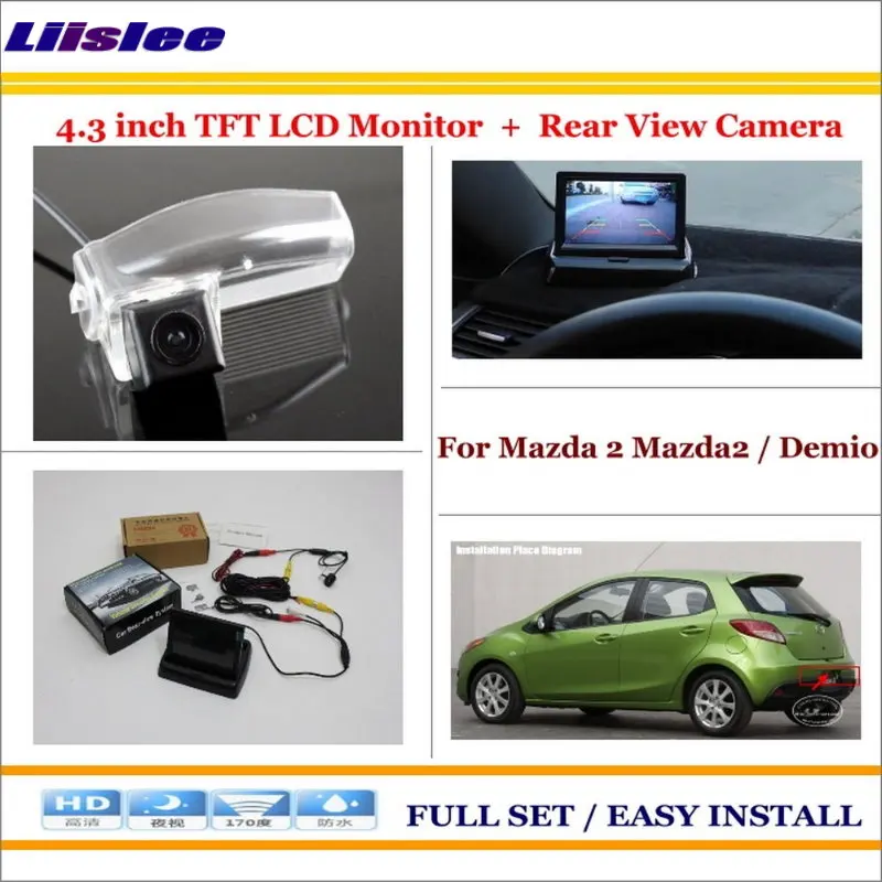 Car Rear Camera + 4.3" TFT LCD Screen Monitor = 2 in 1 Back Up Parking System - For Mazda 2 Mazda2 / Demio
Car Rear Camera + 4.3" TFT LCD Screen Monitor = 2 in 1 Back Up Parking System - For Mazda 2 Mazda2 / Demio